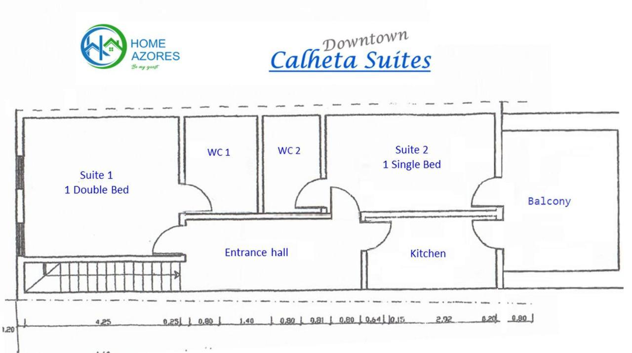 Ponta Delgada Home Azores - Calheta Suites Downtown מראה חיצוני תמונה